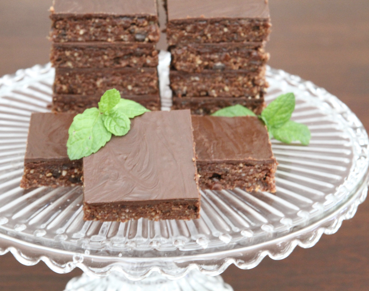 Raw Mint and Chocolate Squares | Paleo | Gluten-free | The JOYful Table