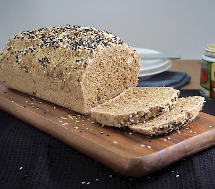 Paleo Sesame Sandwich Loaf