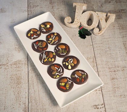 Festive Chocolate Buttons