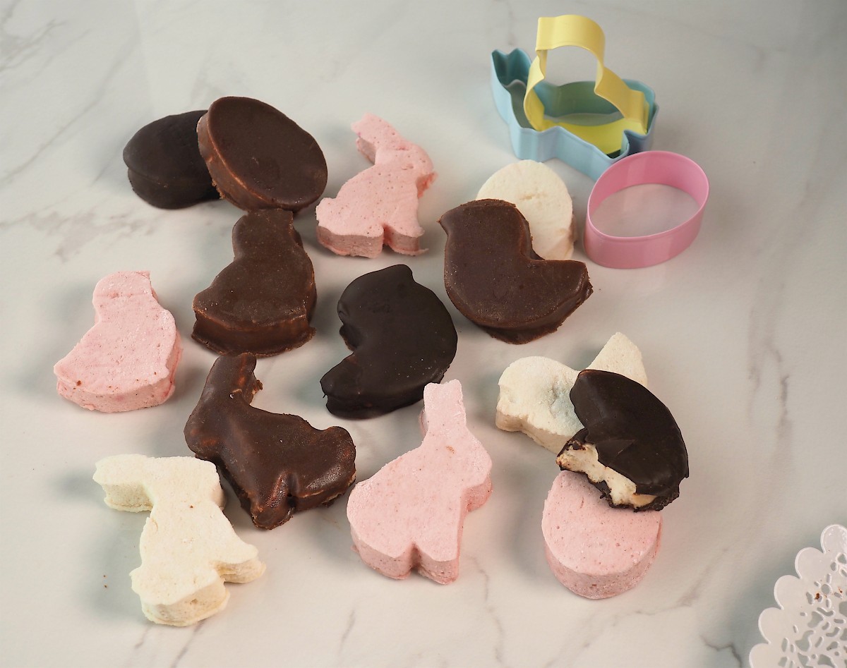 Chocolate Coated Easter Marshmallows | Paleo | Gluten-free | The JOYful Table