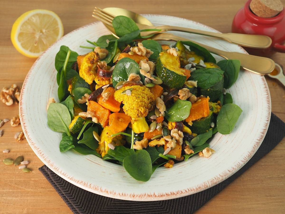 Roasted Vegetable Salad | Paleo | Gluten-free | The JOYful Table