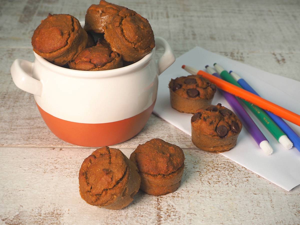 Sweet Potato & Banana Mini Muffins | Paleo | Gluten-free | The JOYful Table