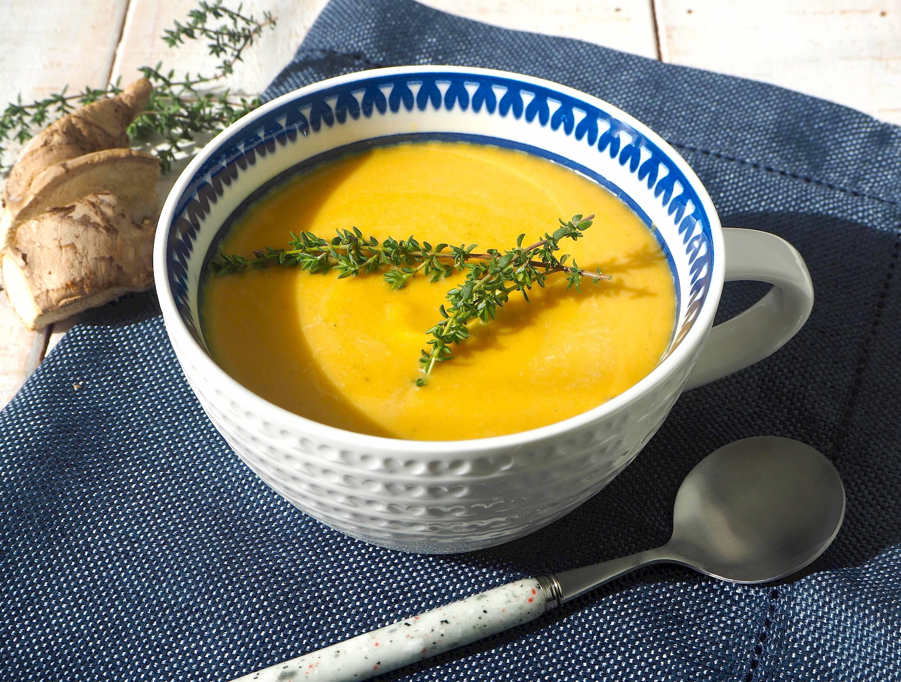 Butternut and Ginger Soup | Paleo | Gluten-free | The JOYful Table