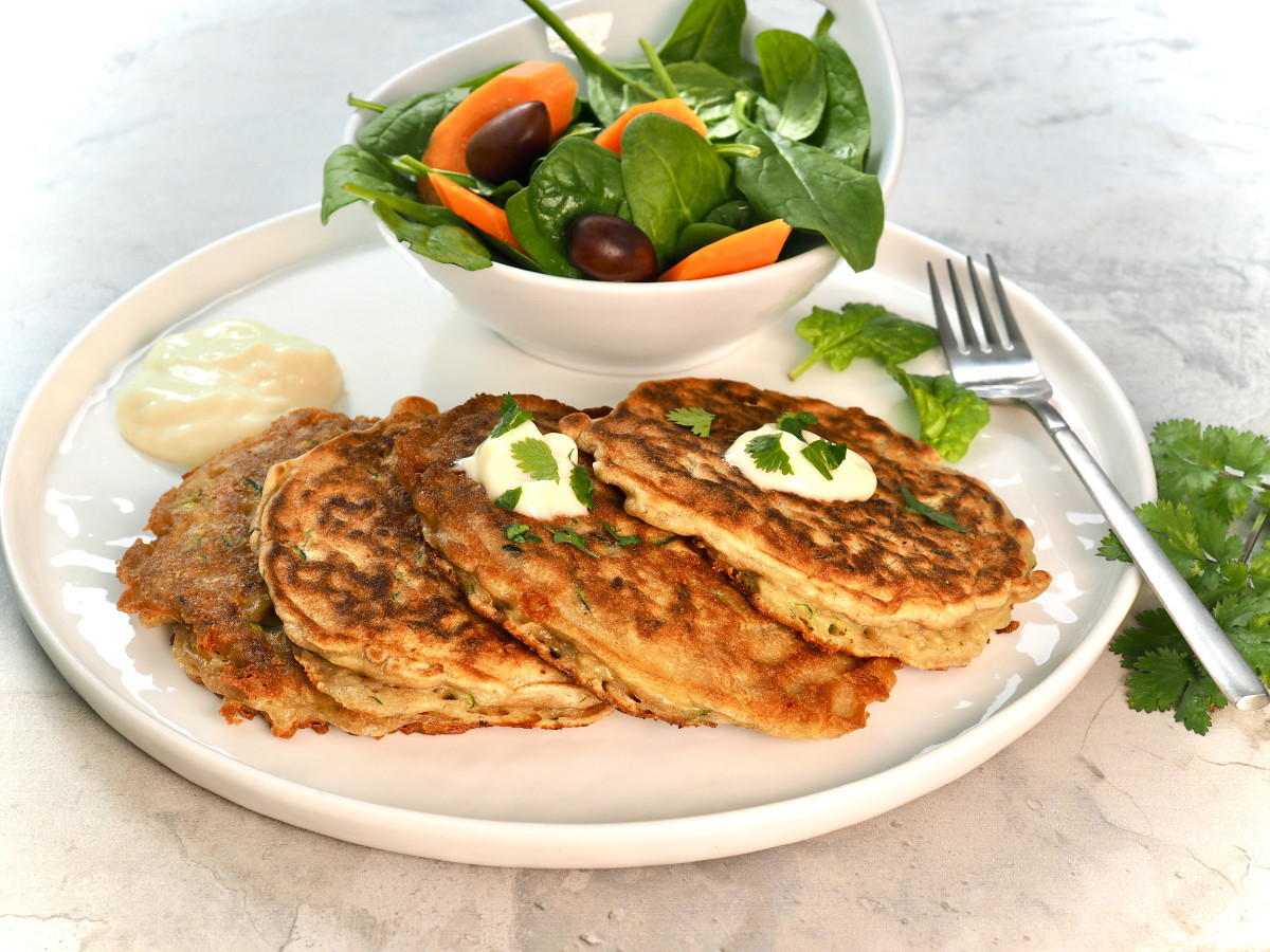 Zucchini Fritters with Cassava Flour | Paleo | Gluten-free | The JOYful Table