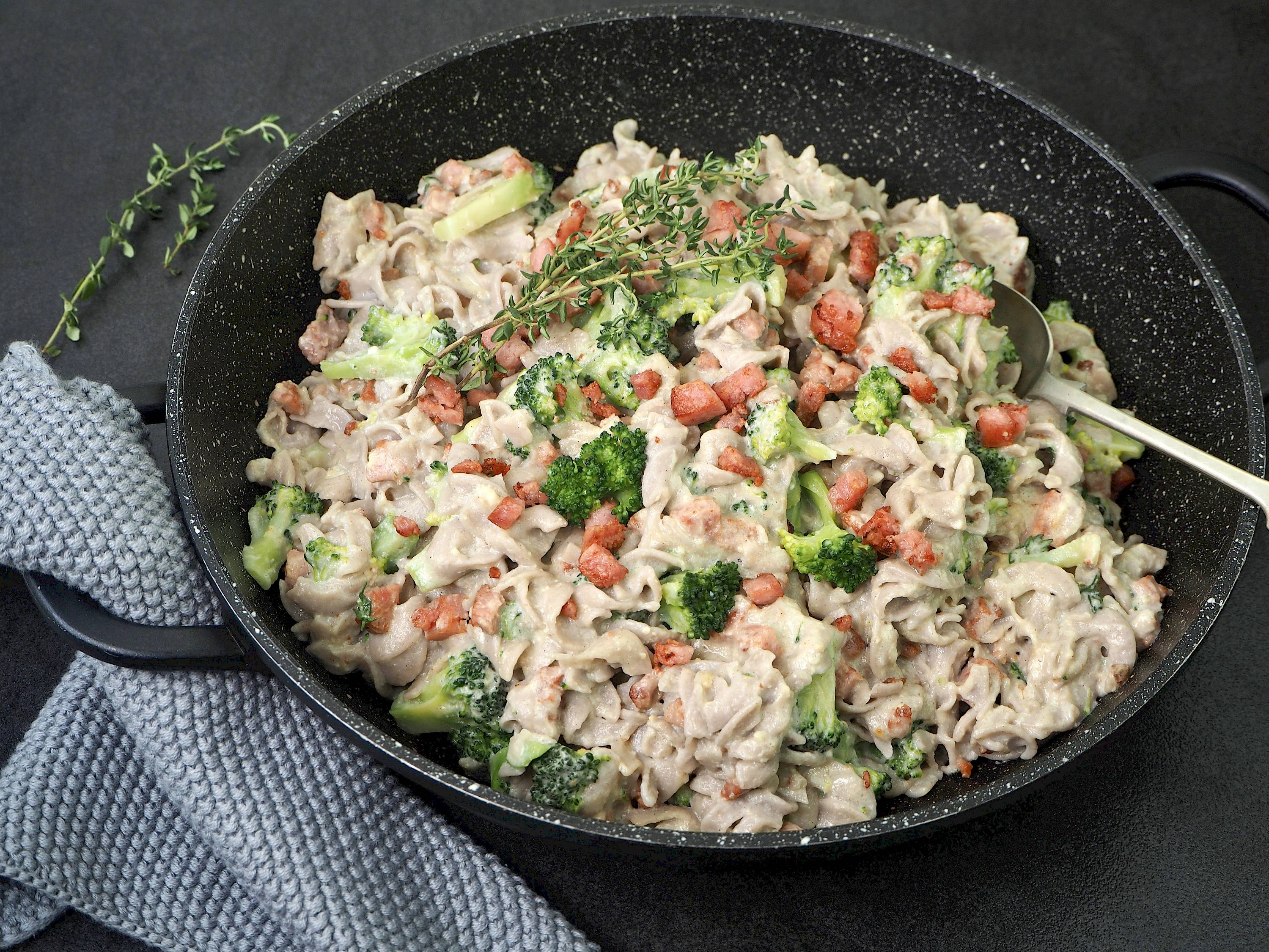 Bacon & Broccoli Carbonara | Paleo | Gluten-free | The JOYful Table