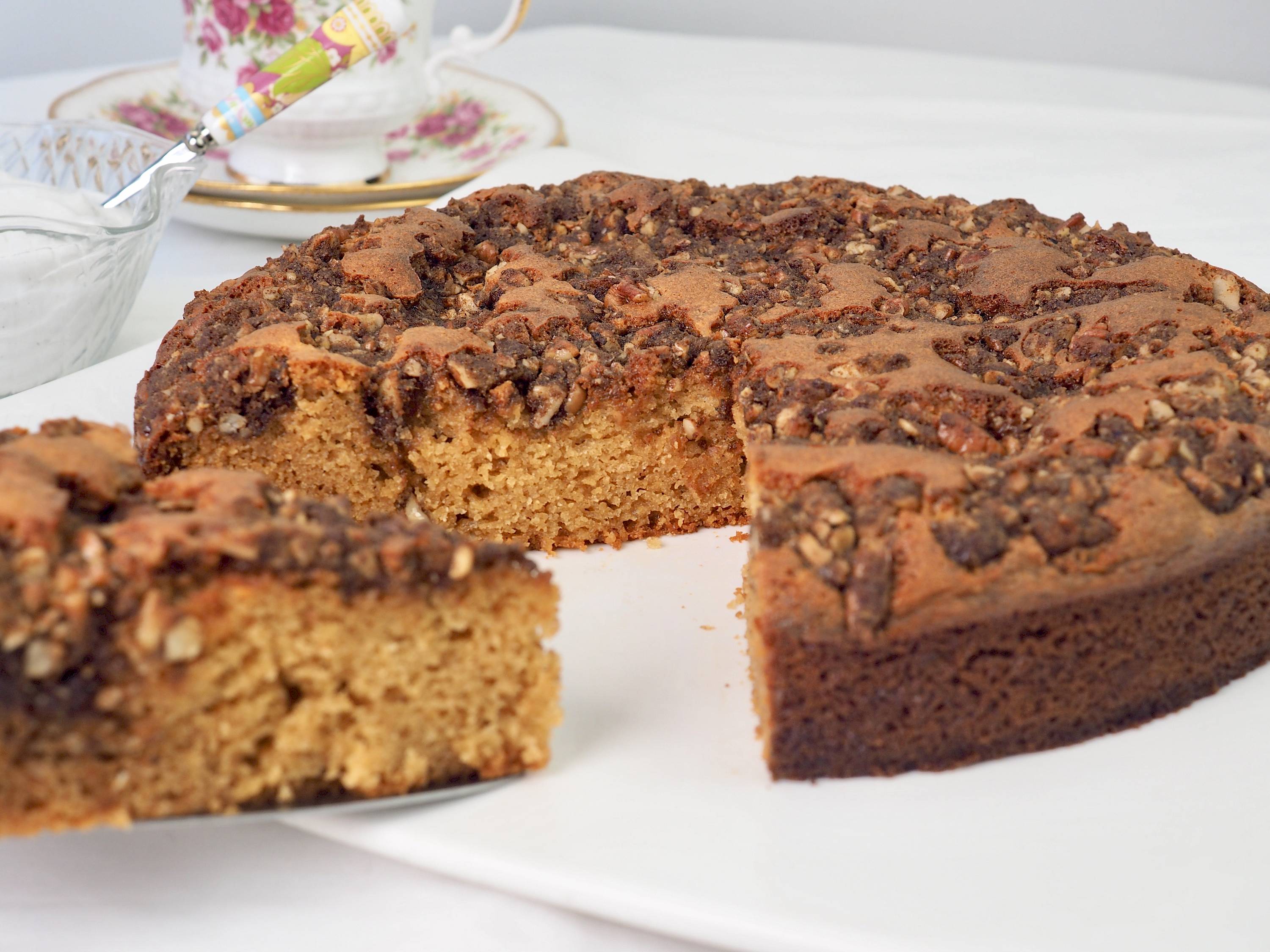 Cinnamon &amp; Pecan Tea Cake | Paleo | Gluten-free | The JOYful Table