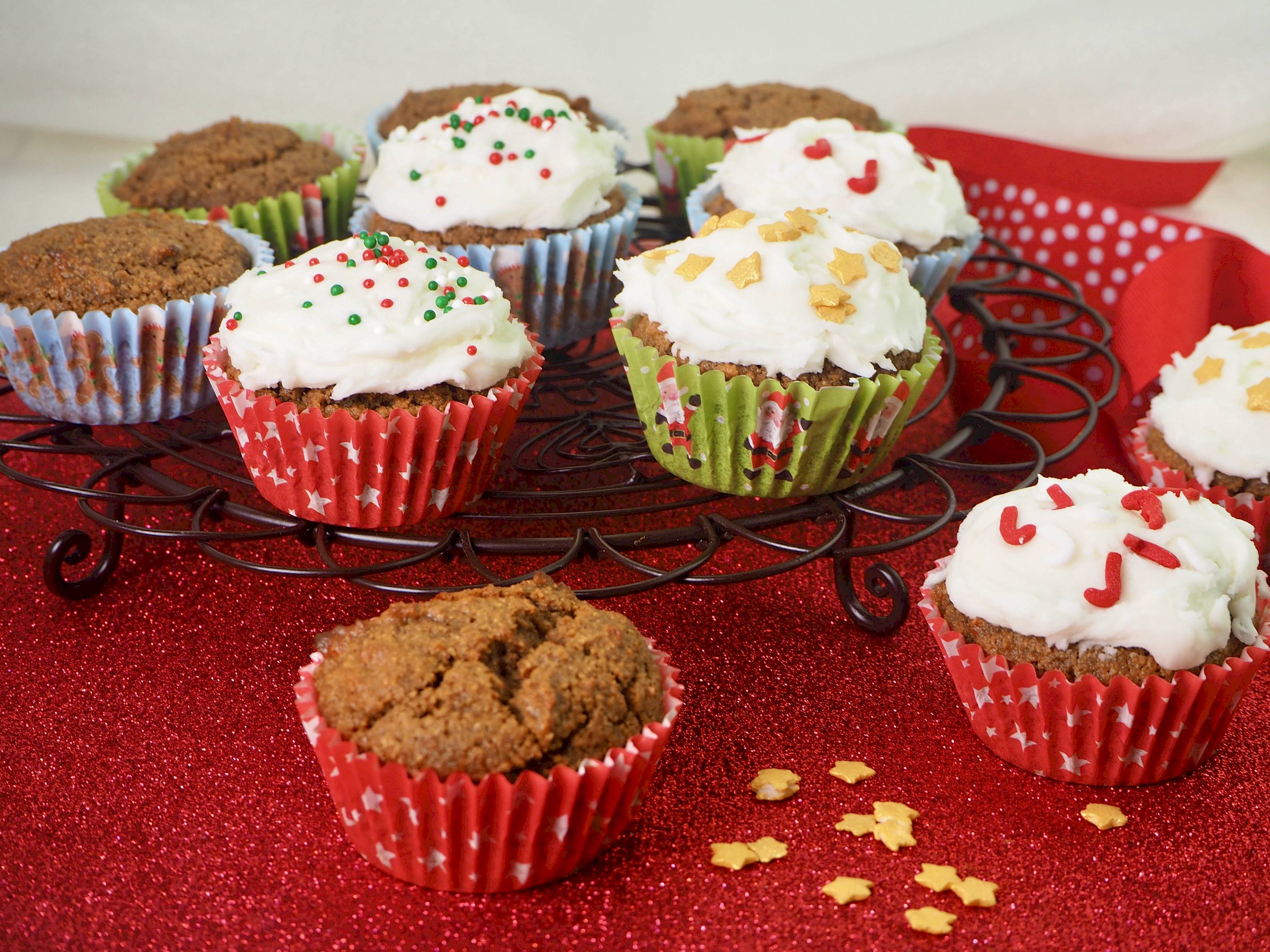 Gingerbread Cupcakes | Paleo | Gluten-free | The JOYful Table