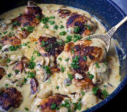 Chicken Stroganoff